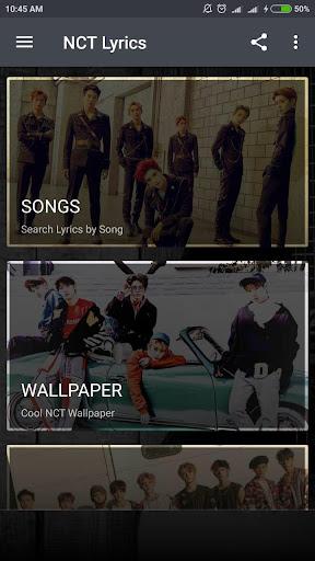 NCT Lyrics (Offline) - عکس برنامه موبایلی اندروید