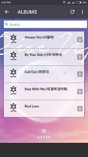 Astro Lyrics (Offline) - عکس برنامه موبایلی اندروید