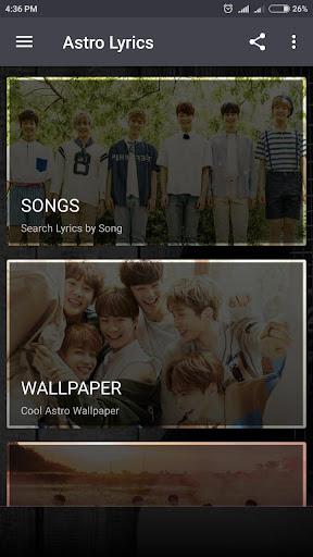 Astro Lyrics (Offline) - عکس برنامه موبایلی اندروید