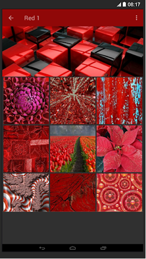 Red Wallpaper - Image screenshot of android app