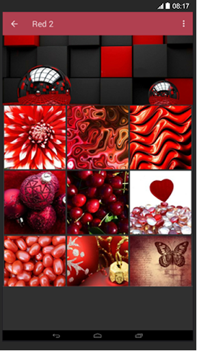 Red Wallpaper - Image screenshot of android app