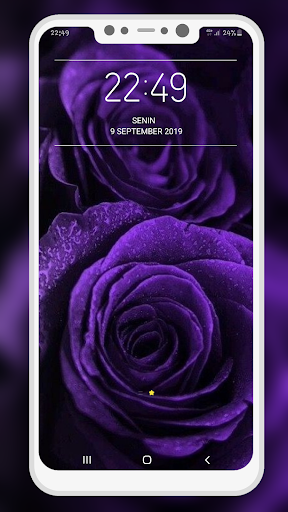Purple Wallpaper - Image screenshot of android app