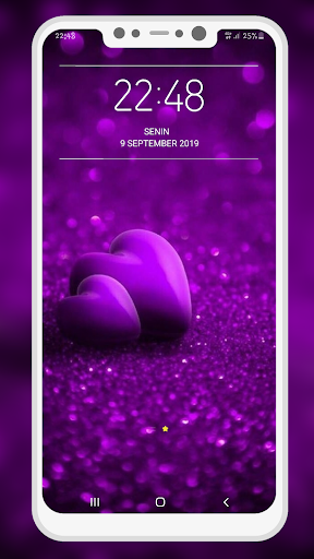 Purple Wallpaper - Image screenshot of android app