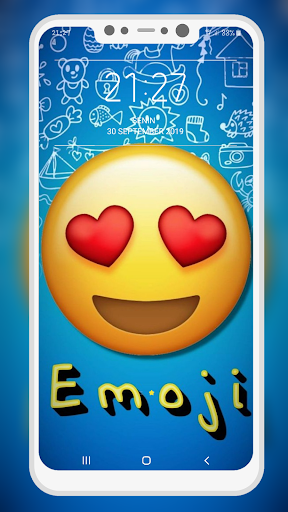 Emoji Wallpaper - Image screenshot of android app