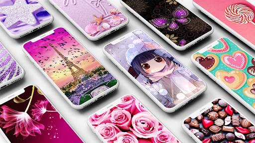 Girly Wallpaper - Image screenshot of android app