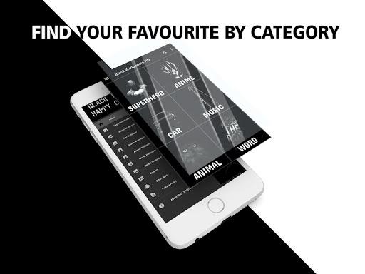 Black Wallpapers HD - Image screenshot of android app