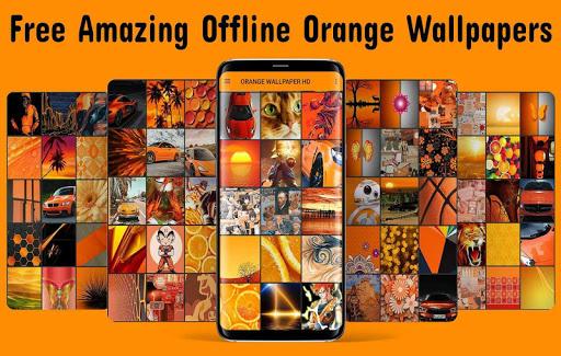 Orange Wallpapers HD - Image screenshot of android app