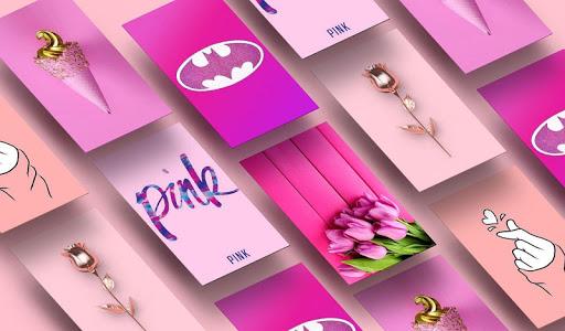 Pink Wallpapers HD - Image screenshot of android app