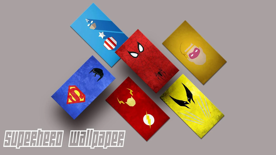 Superhero Wallpapers HD - عکس برنامه موبایلی اندروید