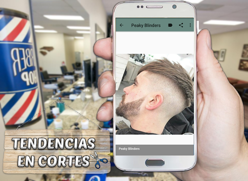 Haircuts Men 2022 - Image screenshot of android app