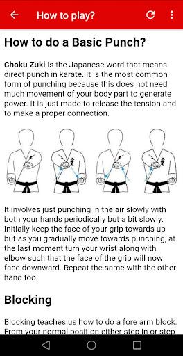 Learn Karate - Image screenshot of android app