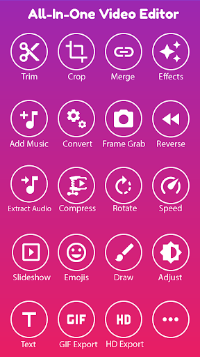 Video Editor & Maker AndroVid - Image screenshot of android app