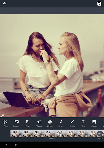 Video Editor & Maker AndroVid - Image screenshot of android app