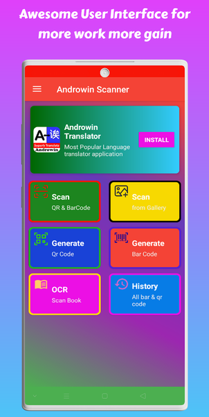 Book Scanner QR code Scanner a - عکس برنامه موبایلی اندروید