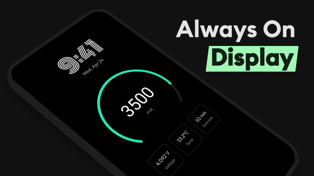AmpereFlow: Battery Charging - Image screenshot of android app