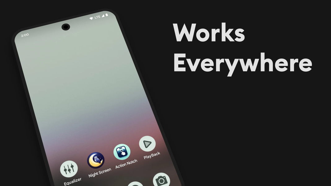 Action Notch: Touch The Notch - Image screenshot of android app