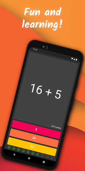 Math Game for Kids - عکس بازی موبایلی اندروید