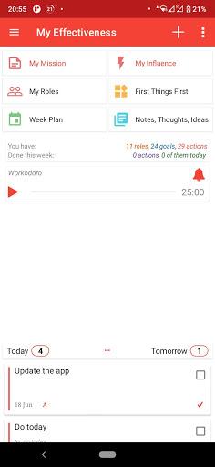 My Effectiveness Habits - Image screenshot of android app