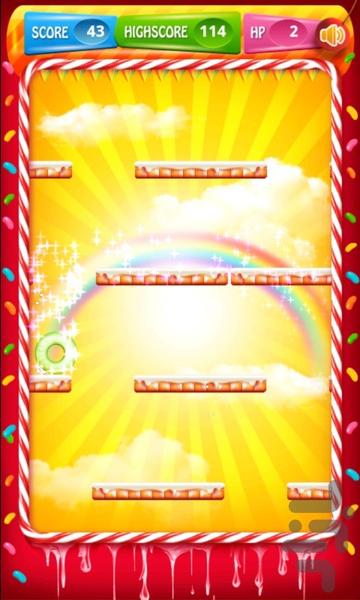 Sweety Jump - Gameplay image of android game