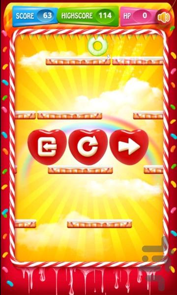 Sweety Jump - Gameplay image of android game