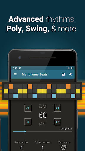 Metronome Beats - عکس برنامه موبایلی اندروید