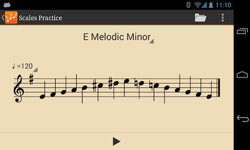 Scales Practice - عکس برنامه موبایلی اندروید