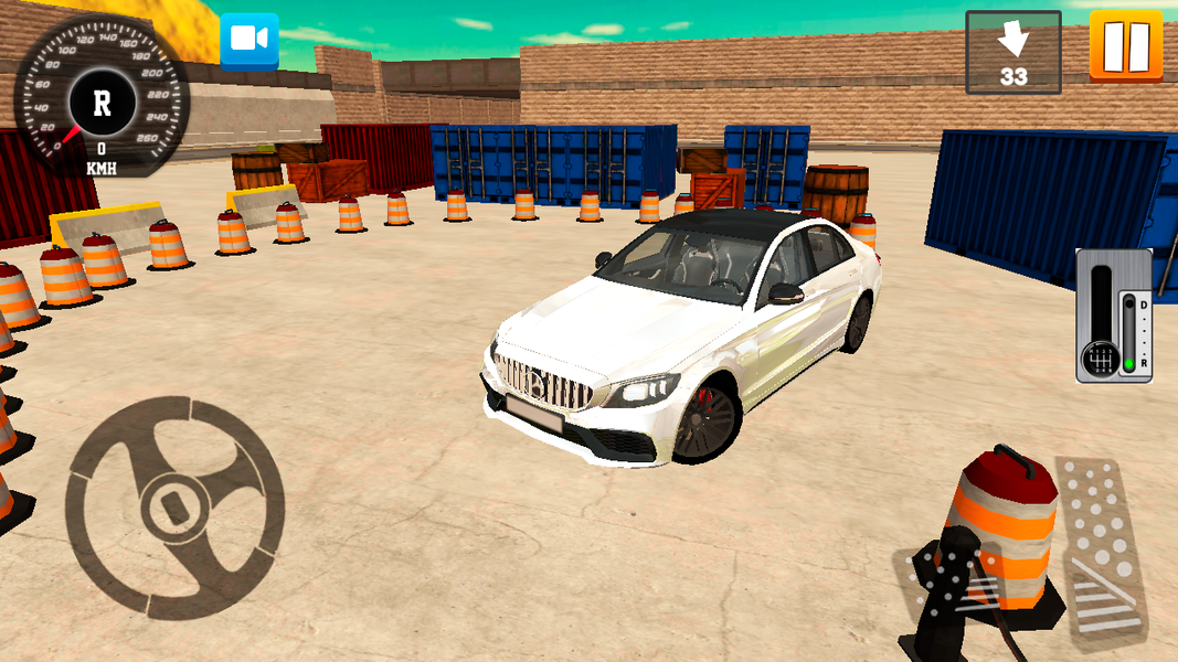 Bmw Mercedes-Benz parking game - Gameplay image of android game