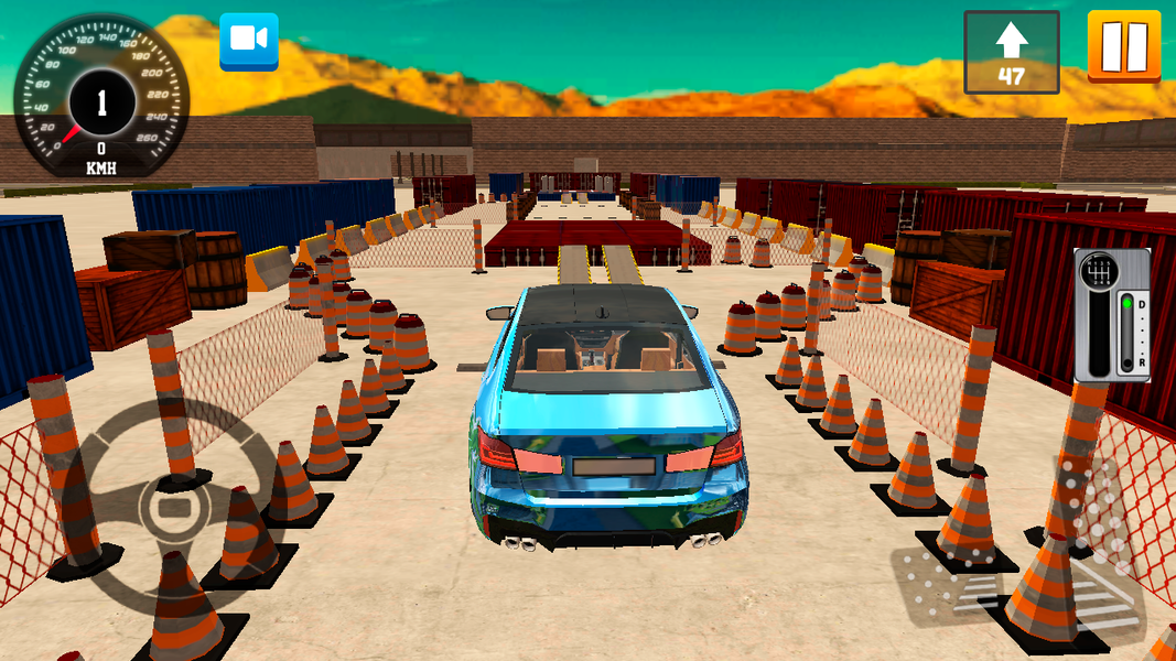 Bmw Mercedes-Benz parking game - Gameplay image of android game