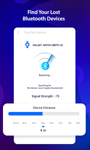 Bluetooth Finder & Scanner - عکس برنامه موبایلی اندروید