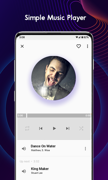 Edge Music Player - عکس برنامه موبایلی اندروید