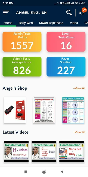 Angel English Learning App - عکس برنامه موبایلی اندروید