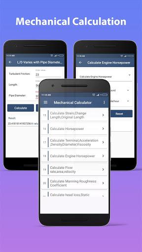 Mech Calcs دانلود برنامه Mechanical calculations اندروید | بازار