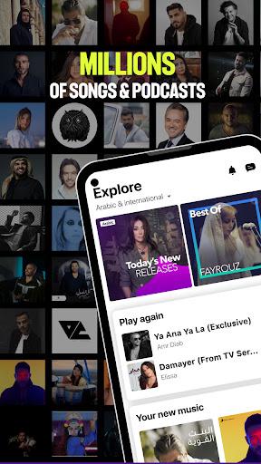 Anghami: Play music & Podcasts - عکس برنامه موبایلی اندروید