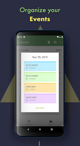 Holiday Calendar - Image screenshot of android app
