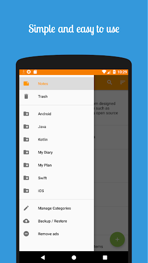 Simple Notes - Image screenshot of android app