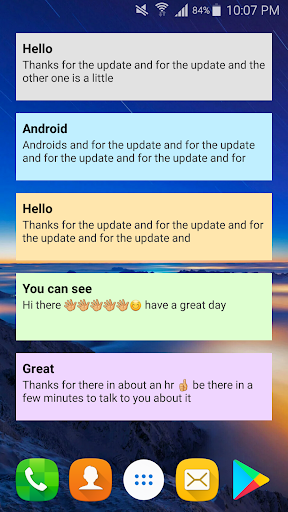 Sticky Notepad: Notes, Lists - عکس برنامه موبایلی اندروید