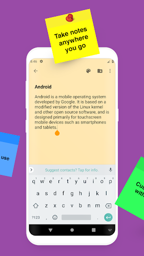 Notepad - Image screenshot of android app