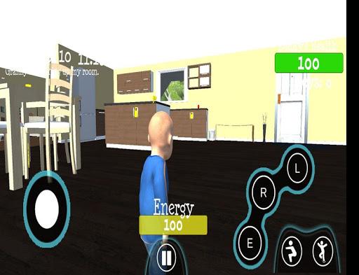 Crazy Granny  Simulator fun game - Gameplay image of android game