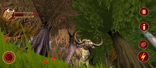 Angry WIld Bull Sim Jungle 3D - عکس برنامه موبایلی اندروید