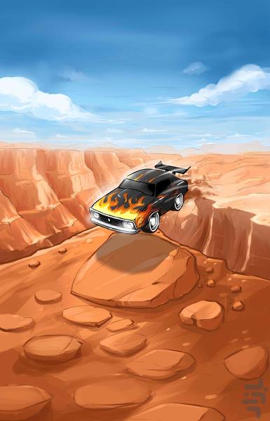 Classic Car Merge (Farsi) - Gameplay image of android game