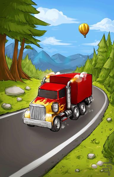 راننده کامیون - مرج - عکس بازی موبایلی اندروید