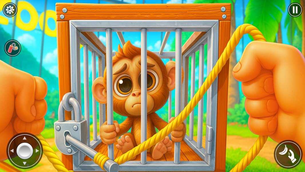 I Am Naughty Monkey Simulator - عکس بازی موبایلی اندروید