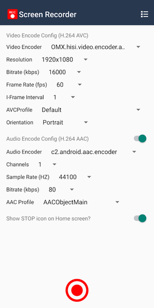 Screen Recorder - عکس برنامه موبایلی اندروید