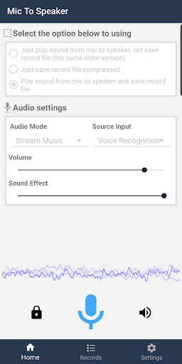 Mic To Speaker - Image screenshot of android app