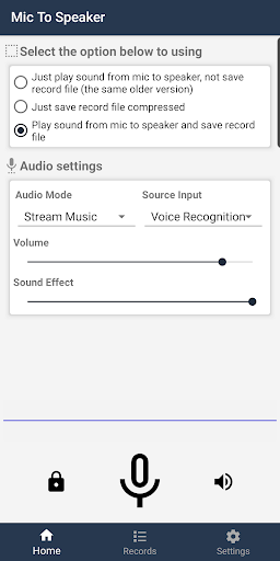 Mic To Speaker - Image screenshot of android app