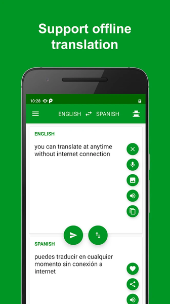 Spanish - English Translator - Image screenshot of android app