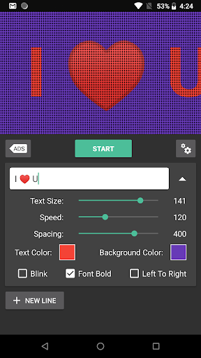 LED Banners - Text Scroller - Image screenshot of android app