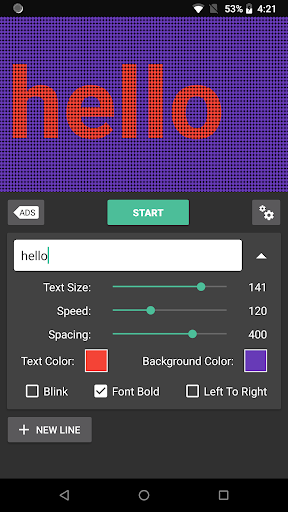 LED Banners - Text Scroller - Image screenshot of android app