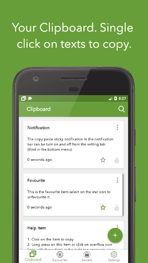 Copy Paste - Clipboard Manager - عکس برنامه موبایلی اندروید