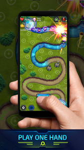Tower Defense: Galaxy V - Gameplay image of android game